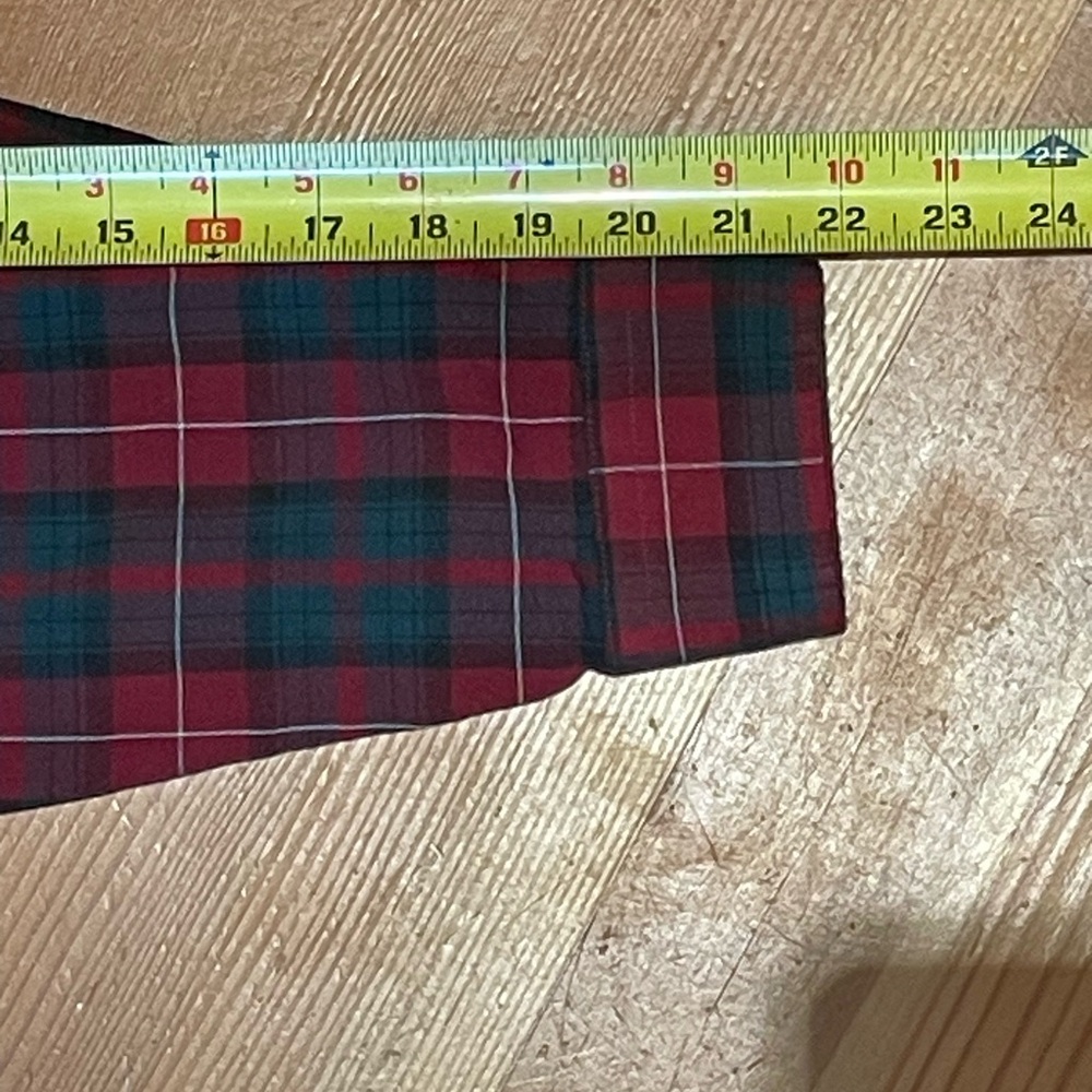 Pendleton Button Down Lightweight Wool Ls Mens Me… - image 8